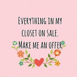 Everything must go!